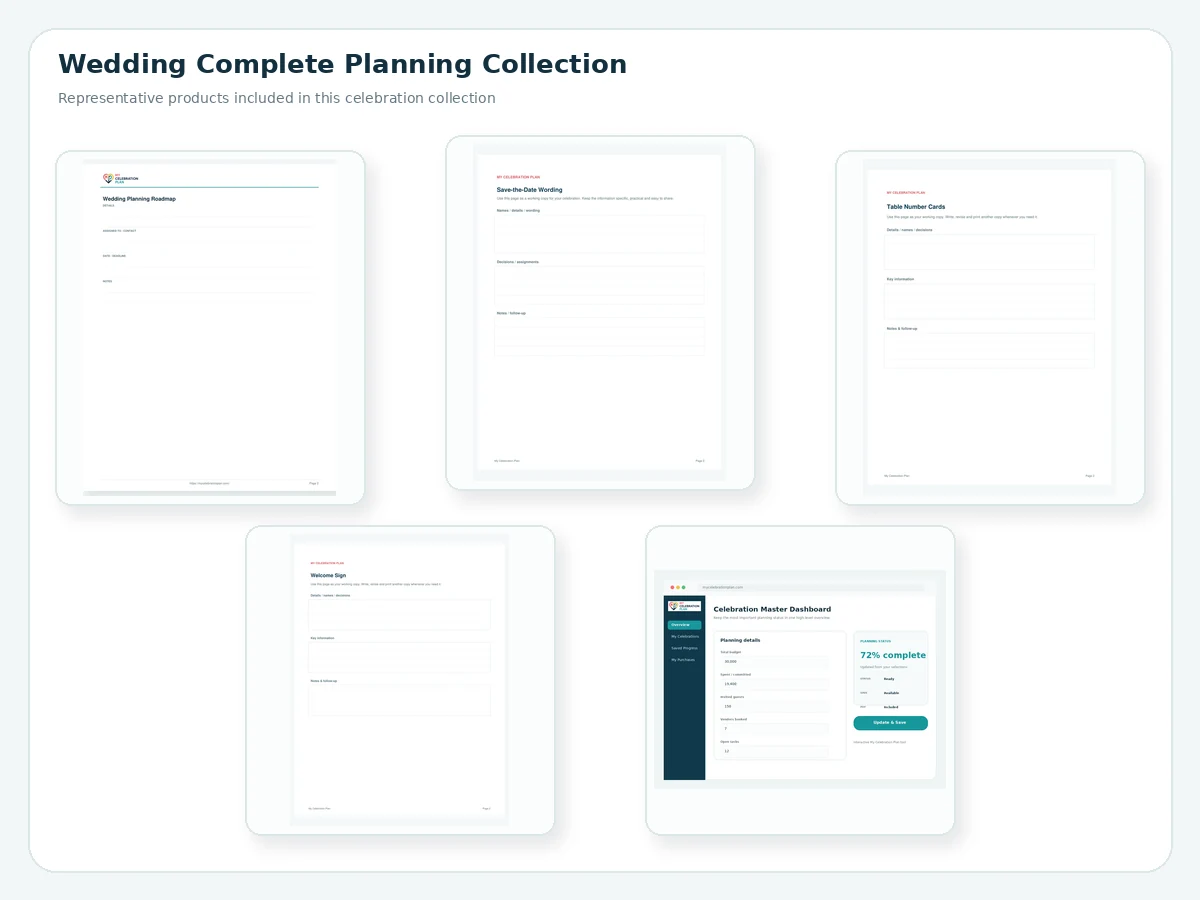 Wedding Complete Planning Collection preview